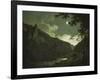 Dovedale by Moonlight, C.1784-85-Joseph Wright of Derby-Framed Giclee Print