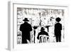 Dovening, from the Series Tuesday at the Wailing Wall (2016)-Joy Lions-Framed Giclee Print