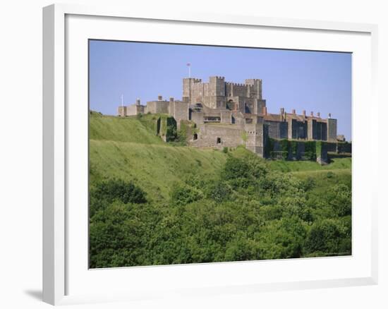 Dover Castle, Dover, Kent, England, UK, Europe-John Miller-Framed Photographic Print