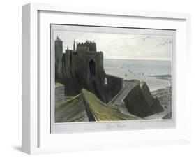 'Dover Castle', Kent, 1823-William Daniell-Framed Giclee Print