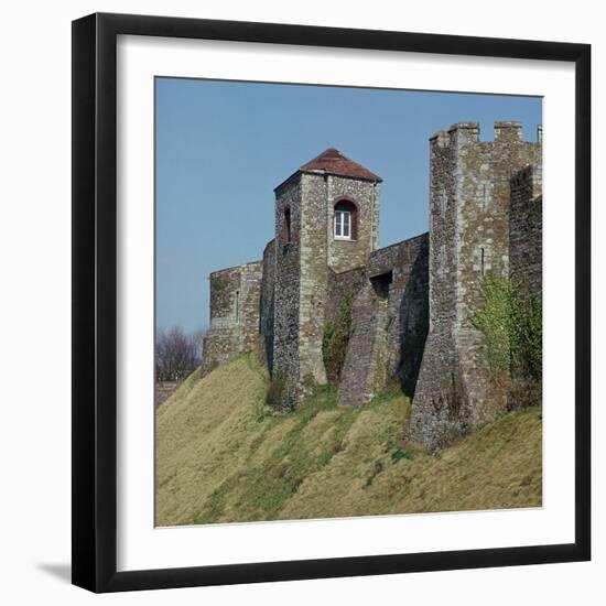 Dover Castle Walls, 12th Century-William the Conqueror-Framed Photographic Print