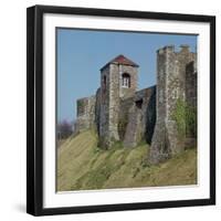 Dover Castle Walls, 12th Century-William the Conqueror-Framed Photographic Print