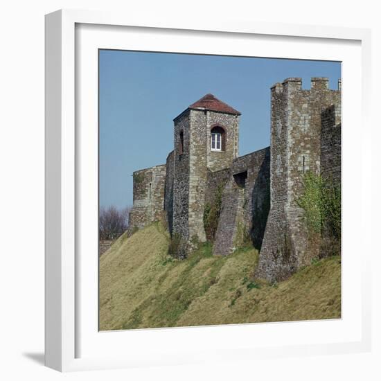 Dover Castle Walls, 12th Century-William the Conqueror-Framed Photographic Print