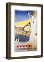 Dover Cliff-null-Framed Art Print