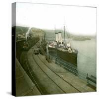 Dover (England), the Quays-Leon, Levy et Fils-Stretched Canvas