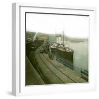 Dover (England), the Quays-Leon, Levy et Fils-Framed Photographic Print