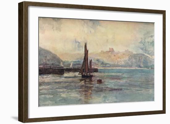 'Dover-Evening', c1895-John William Buxton Knight-Framed Giclee Print