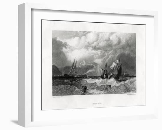 Dover, Kent, 1860-E Finden-Framed Giclee Print