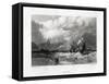 Dover, Kent, 1860-E Finden-Framed Stretched Canvas