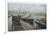 Dover, Kent: on the Admiralty Pier-null-Framed Photographic Print