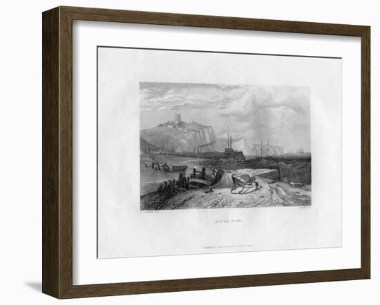 Dover Pier, Kent, 19th Century-Appelton-Framed Giclee Print