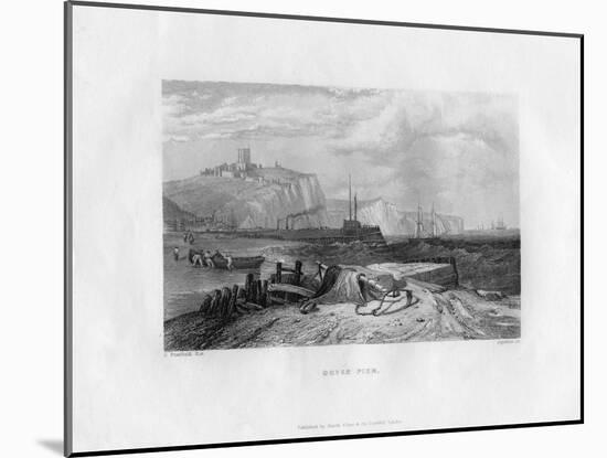 Dover Pier, Kent, 19th Century-Appelton-Mounted Giclee Print