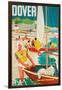 Dover, Poster Advertising British Railways, 1963-null-Framed Giclee Print