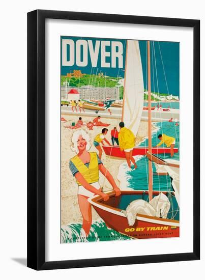 Dover, Poster Advertising British Railways, 1963-null-Framed Giclee Print