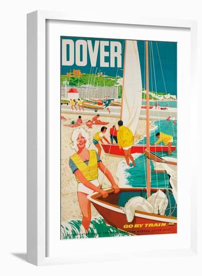 Dover, Poster Advertising British Railways, 1963-null-Framed Giclee Print