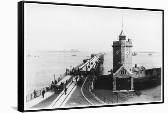 Dover Prince-Of-Wales Pier-null-Framed Stretched Canvas