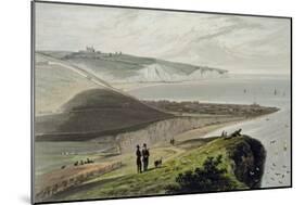 Dover, Shakespeare's Cliff, c.1829-Thomas & William Daniell-Mounted Giclee Print