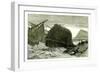 Dover U.K. 1887 Wreck of the Russian Vessel Joutsen-null-Framed Giclee Print