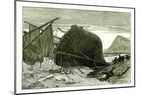 Dover U.K. 1887 Wreck of the Russian Vessel Joutsen-null-Mounted Giclee Print