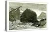 Dover U.K. 1887 Wreck of the Russian Vessel Joutsen-null-Stretched Canvas