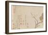 Doves and Pear Blossoms after the Rain-Qian Xuan-Framed Giclee Print