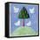 Doves around the Tree, 2001-Alex Smith-Burnett-Framed Stretched Canvas