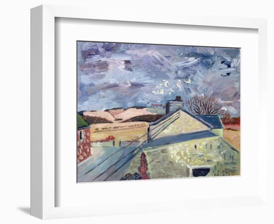 Doves at High Barns, 1998-Robert Hobhouse-Framed Giclee Print