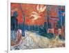 Doves at Sunset-Renato Birolli-Framed Giclee Print