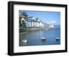 Dovey Estuary and Town, Aberdovey, Gwynedd, Wales, United Kingdom-David Hunter-Framed Photographic Print