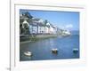 Dovey Estuary and Town, Aberdovey, Gwynedd, Wales, United Kingdom-David Hunter-Framed Photographic Print