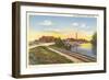 Dow Chemical Plant, Midland, Michigan-null-Framed Art Print