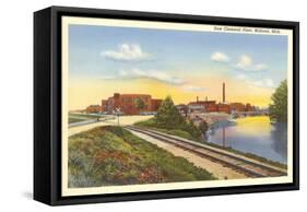 Dow Chemical Plant, Midland, Michigan-null-Framed Stretched Canvas