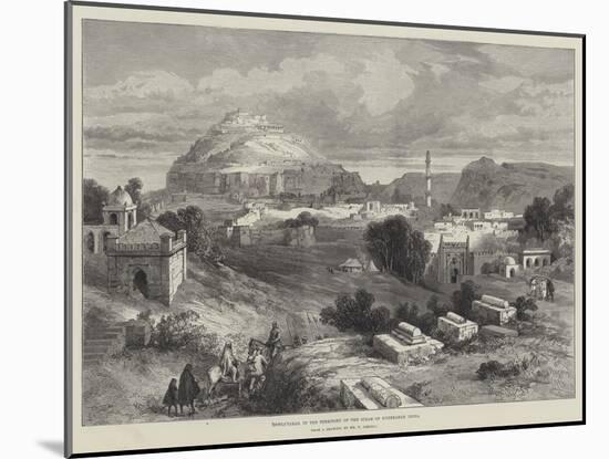 Dowlutabad, in the Territory of the Nizam of Hyderabad, India-William 'Crimea' Simpson-Mounted Giclee Print