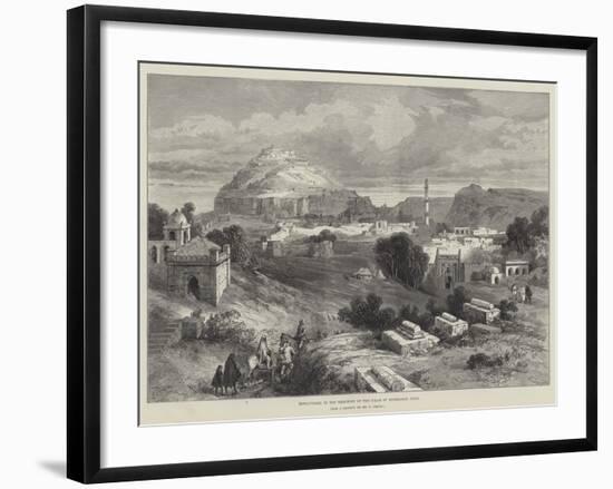 Dowlutabad, in the Territory of the Nizam of Hyderabad, India-William 'Crimea' Simpson-Framed Giclee Print