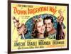 Down Argentine Way, Betty Grable, Don Ameche, Carmen Miranda, 1940-null-Framed Photo