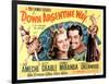 Down Argentine Way, Betty Grable, Don Ameche, Carmen Miranda, 1940-null-Framed Photo