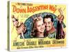 Down Argentine Way, Betty Grable, Don Ameche, Carmen Miranda, 1940-null-Stretched Canvas