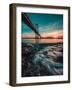 Down by the Water-Bruce Getty-Framed Premium Photographic Print