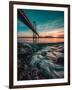 Down by the Water-Bruce Getty-Framed Photographic Print