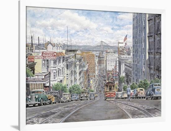 Down California-Stanton Manolakas-Framed Giclee Print