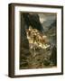 Down from the mountain-Knud Bergslien-Framed Giclee Print