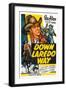 Down Laredo Way-null-Framed Art Print