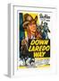 Down Laredo Way-null-Framed Art Print