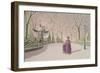 Down Lodge Lane-Peter Szumowski-Framed Giclee Print