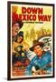 Down Mexico Way, Smiley Burnette, Fay Mckenzie, Gene Autry, 1941-null-Framed Art Print