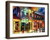 Down On Bourbon Street-Diane Millsap-Framed Art Print