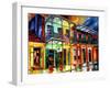 Down On Bourbon Street-Diane Millsap-Framed Art Print