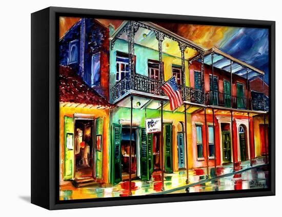 Down On Bourbon Street-Diane Millsap-Framed Stretched Canvas