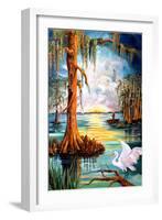 Down on the Bayou-Diane Millsap-Framed Art Print