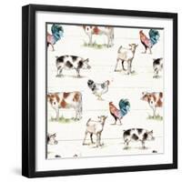 Down on the Farm Step 01A-Anne Tavoletti-Framed Art Print